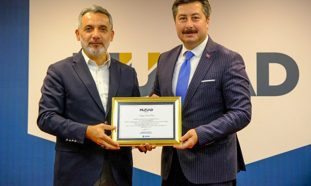 MÜSİAD’DAN BAŞKAN ÖZEL’E VEFA