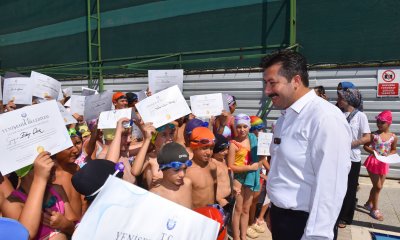 YENİŞEHİR’DE 380 ÇOCUK YÜZME ÖĞRENDİ