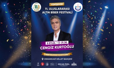 Cengiz Kurtoğlu Yenişehir'e Geliyor!