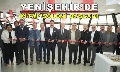 YENİŞEHİR’DE KİTAP ŞÖLENİ BAŞLADI